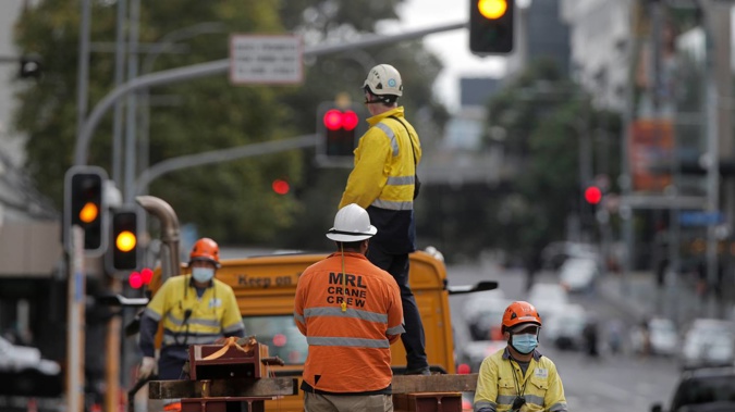 Workers are in demand as unemployment dips. April 2022 NZ Herald Photo by Alex Burton.