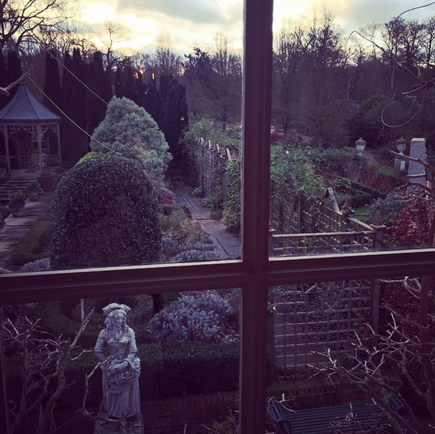 "Good morning! Nice day for a wedding. #ShareTheLove"