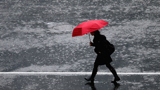 It's set to be a wet and windy end to the year for most of the South Island and lower North (Photo: Getty Images)