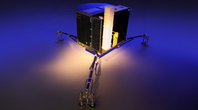 The Philae probe landed on Comet C-G on November 12th after a 10-year trek. (Getty Images)