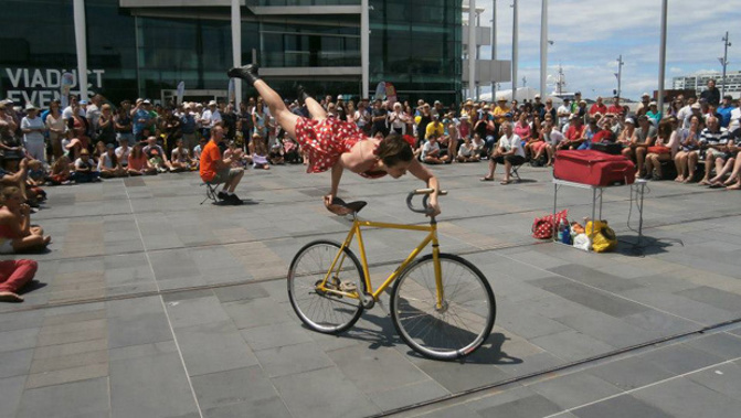 The Auckland International Buskers Festival, one of the many events on in Auckland this weekend. (Facebook)