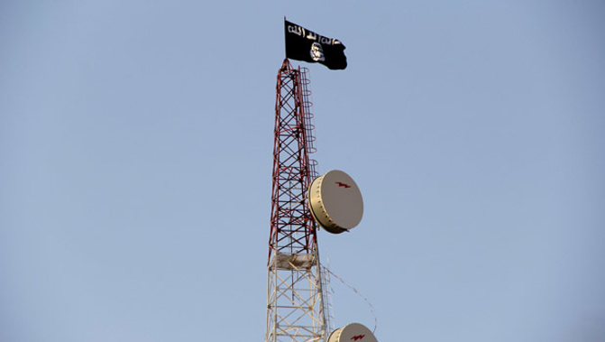 The ISIS flag pictured in Iraq (Getty Images)