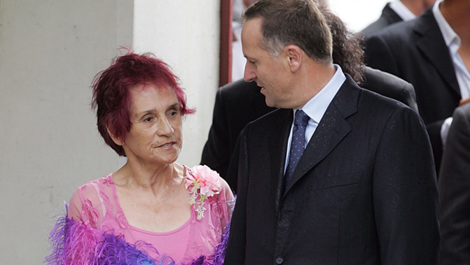 Titewhai Harawia and John Key (Getty Images)
