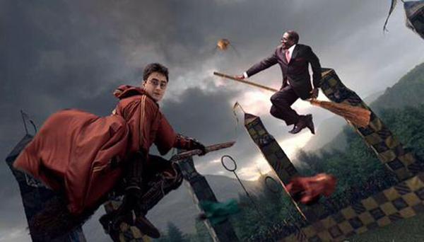 Mugabe goes for the Golden Snitch