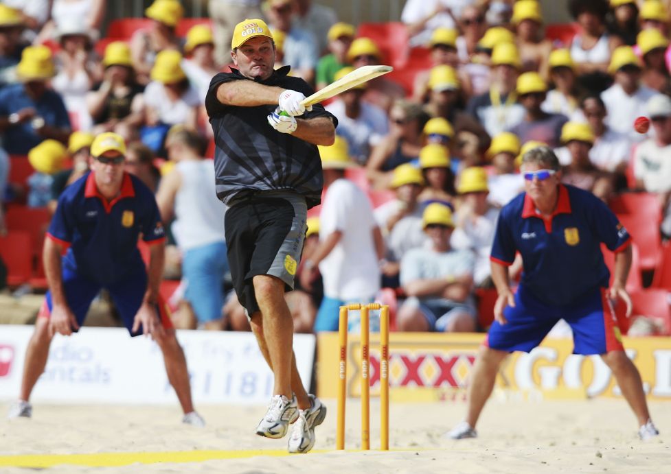 Not only did Crowe represent New Zealand in Test and ODI cricket, he also played beach cricket.