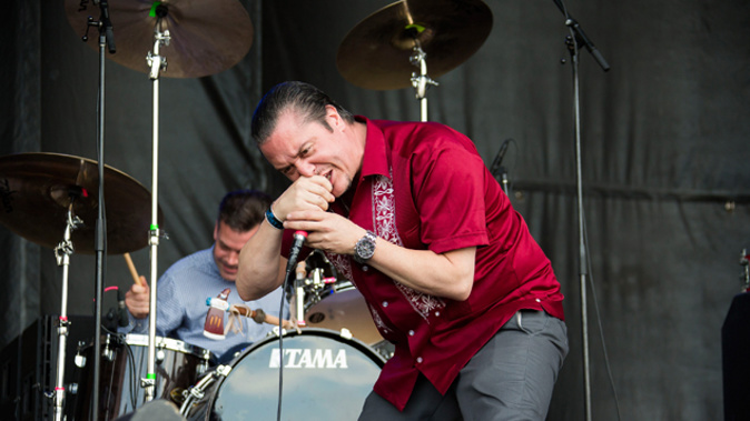 Mike Patton, lead singer of Faith No More. (Getty Images) 