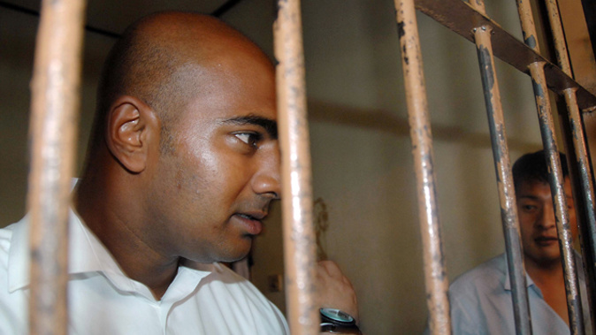 Myuran Sukumaran and Andrew Chan in prison (Getty Images) 