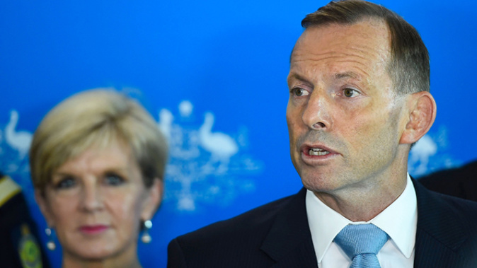 Tony Abbott and Julie Bishop (Getty Images) 