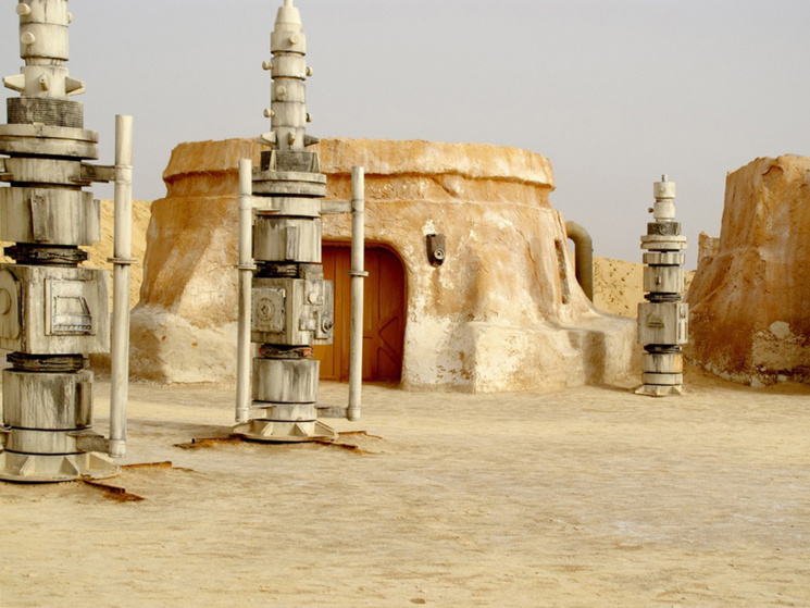 Some sets from the original Star Wars are still visible (Photo - Source: Ra di Martino)