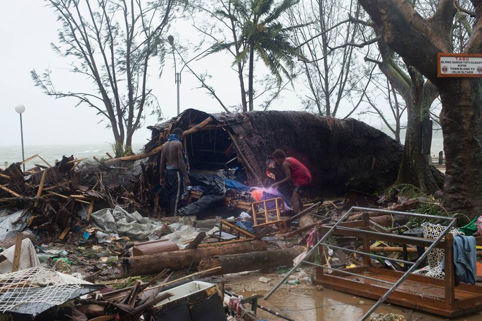 More of the aftermath in Vanuatu.
