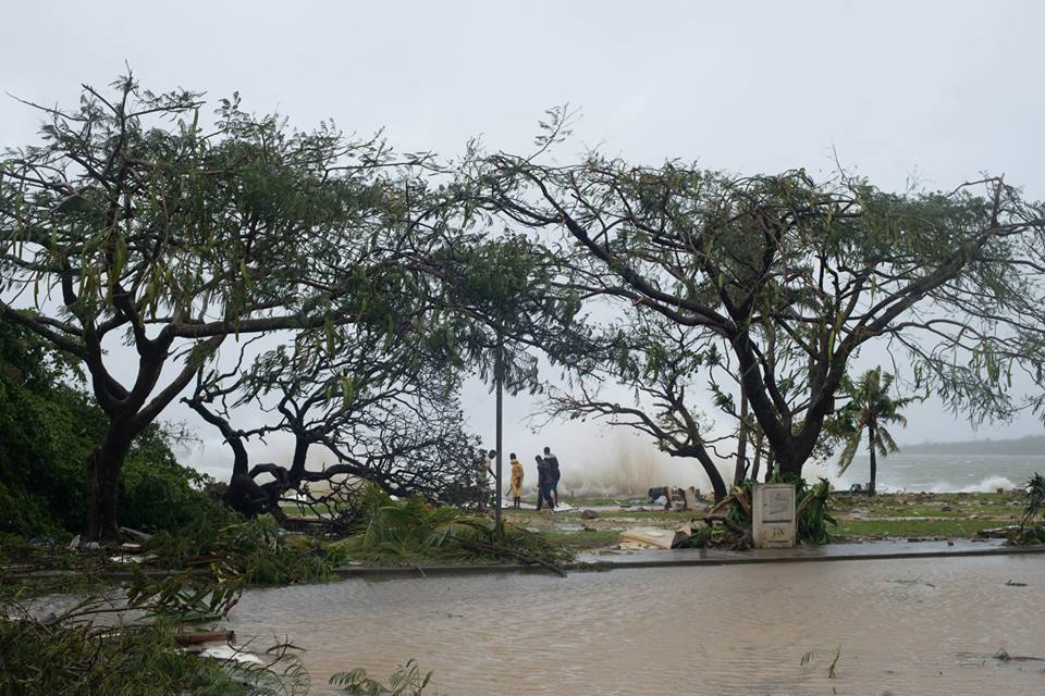Flooding throughout Vanuatu.