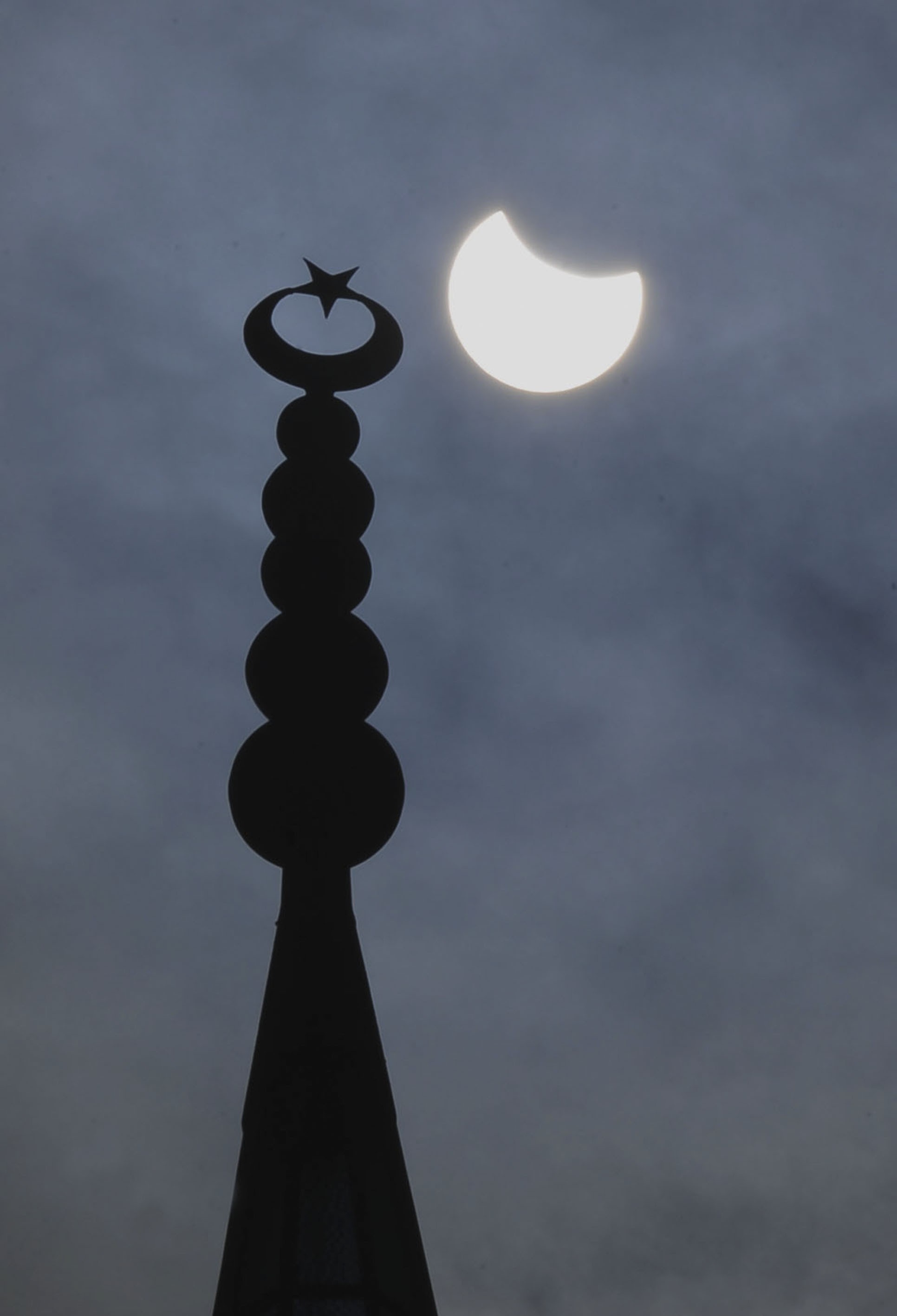 Turkey got a look in at the solar eclipse.