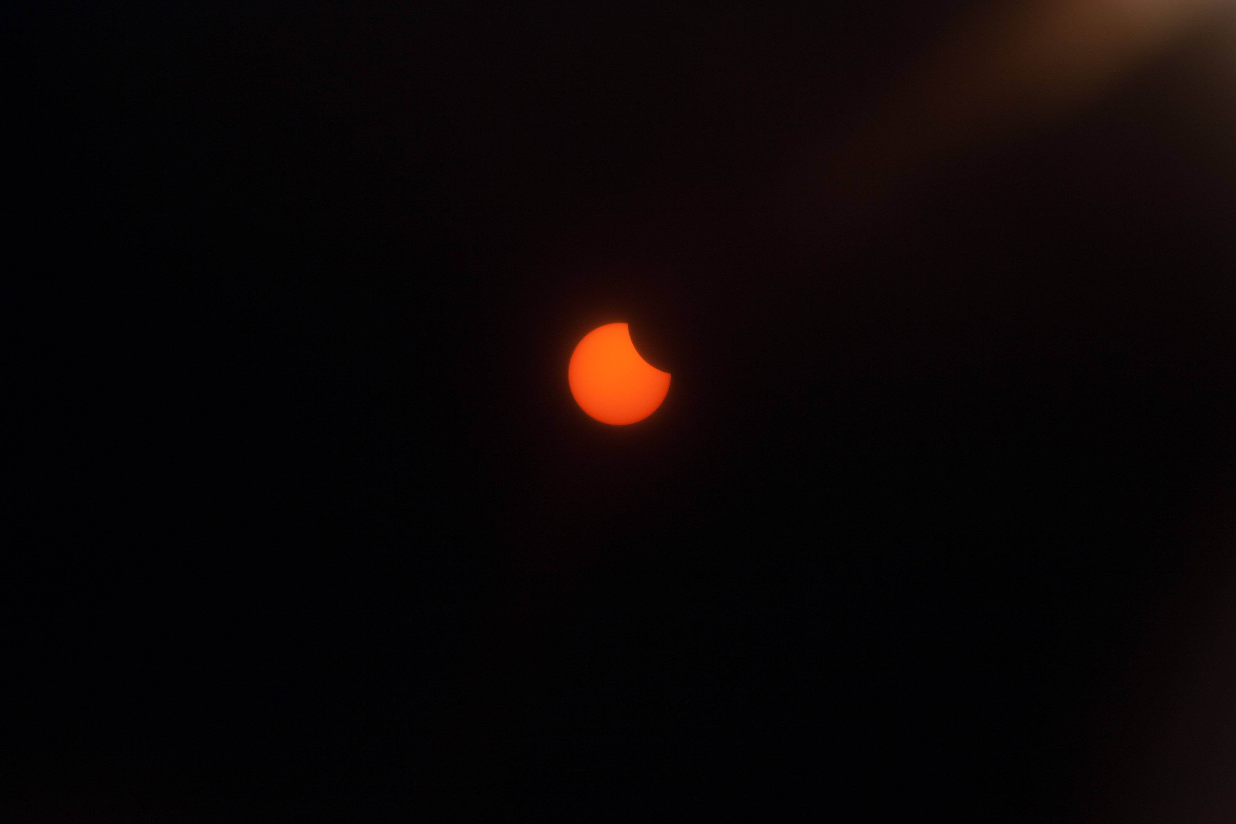 People in Rome got a cracking view of the eclipse.