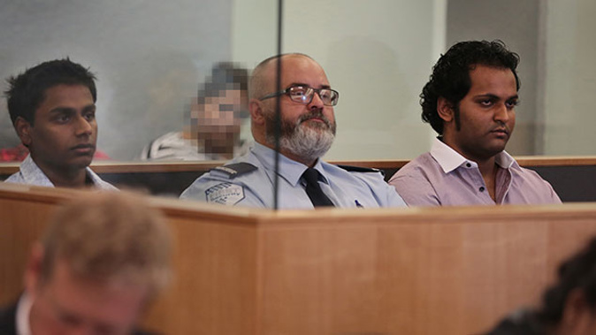 Shivneel Kumar (left) and Brynne Permal, (right) in Auckland High Court (Newspix) 