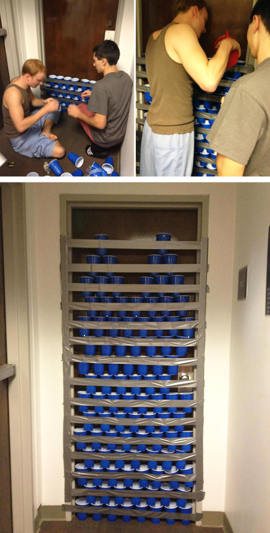 The dreaded Wall of Cups (imgur)