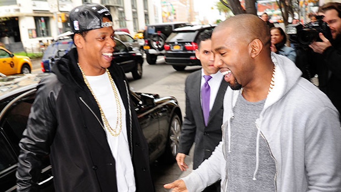 Jay Z and Kanye West, two of the co-owners of Tidal (Getty Images) 