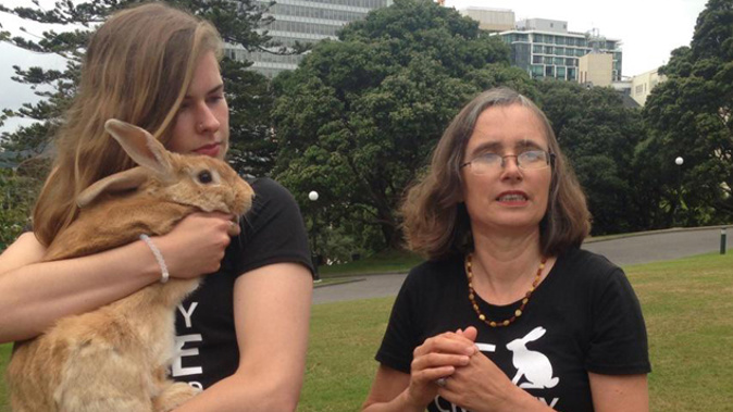 Mojo Mathers, Parliament's main campaigner against animal testing. (Frances Cook) 
