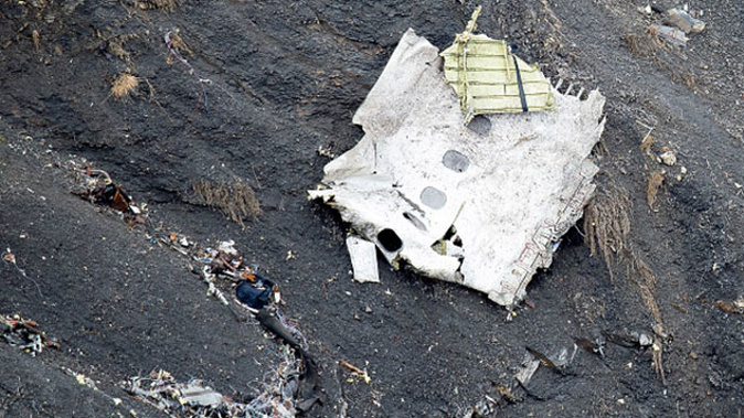 The Germanwings crash scene (Getty Images) 