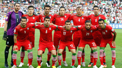 Iran's football team. (Getty Images) 