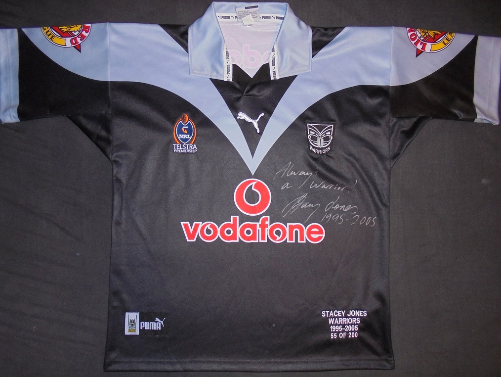 2005 Stacey Jones tribute jersey