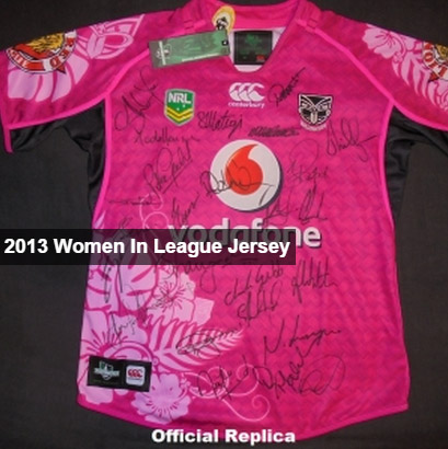 2013 Women In League jersey