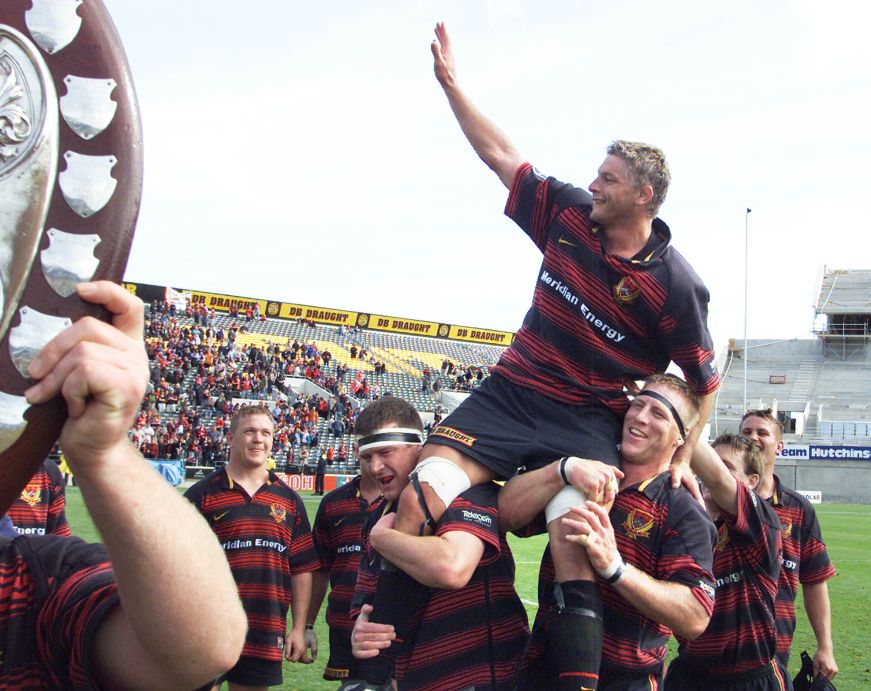 2001 - NPC title and Ranfurly Shield win with Canterbury