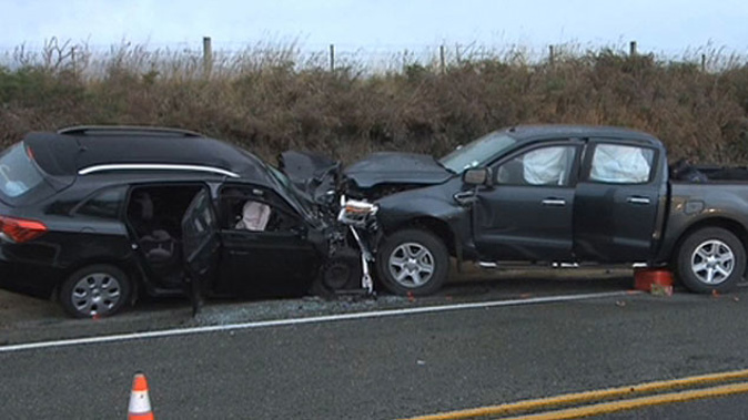 The scene of the crash (NZME.)
