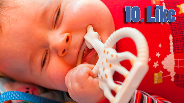 10. Like - taken to Facebook like a duck to water..