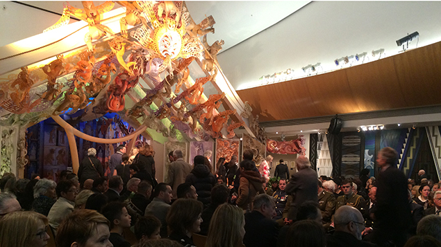 The powhiri at Te Papa (Pip Ormrod) 