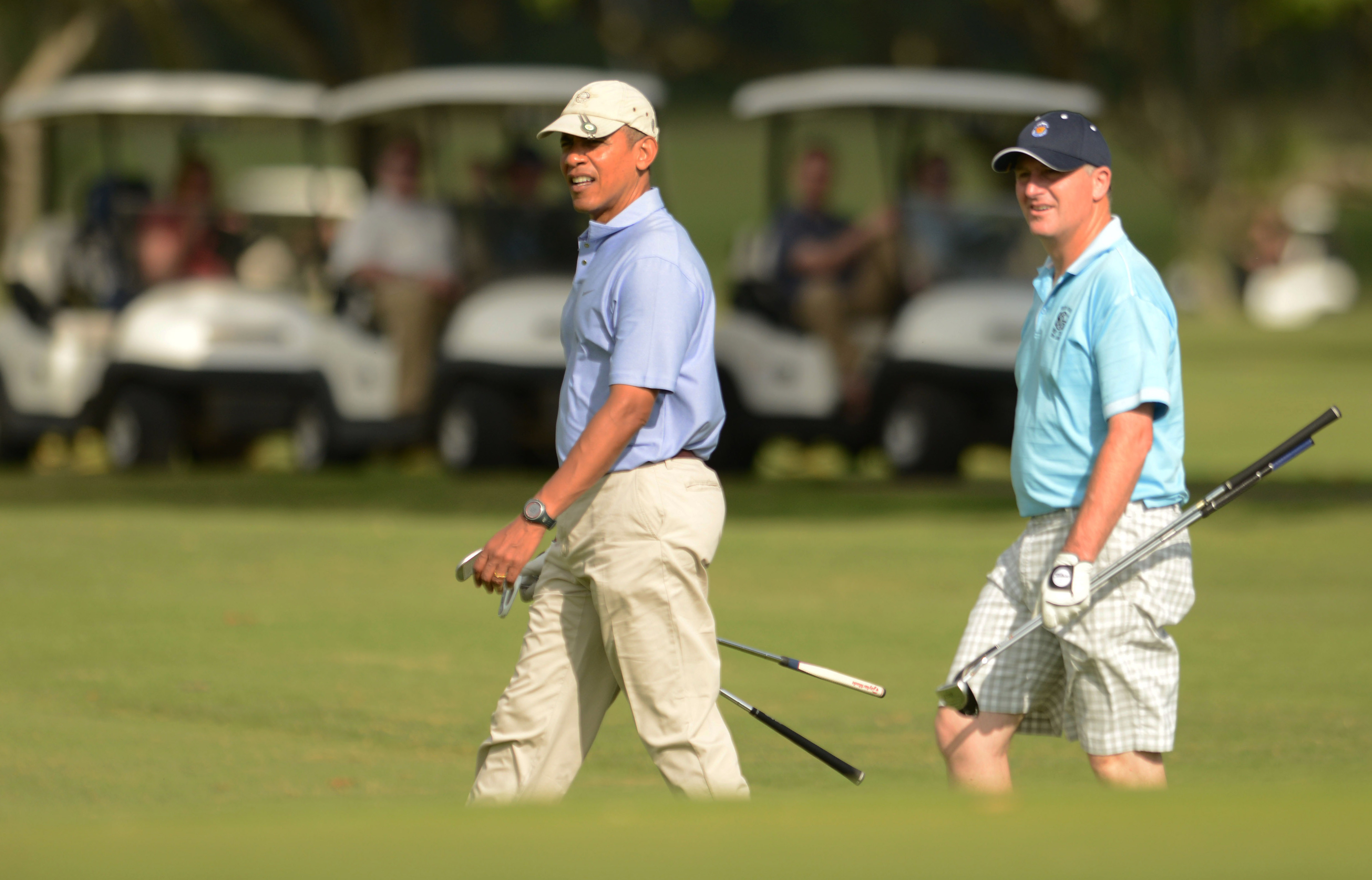 Obama and Key have also been golfing buddies in Hawaii. 