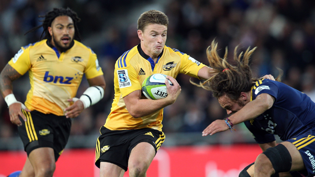 Next in line is Beauden Barrett, who has been a huge factor in the Hurricanes' storming start to the season. 