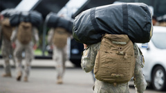 Soldiers leaving for Australia. (Supplied - NZDF)