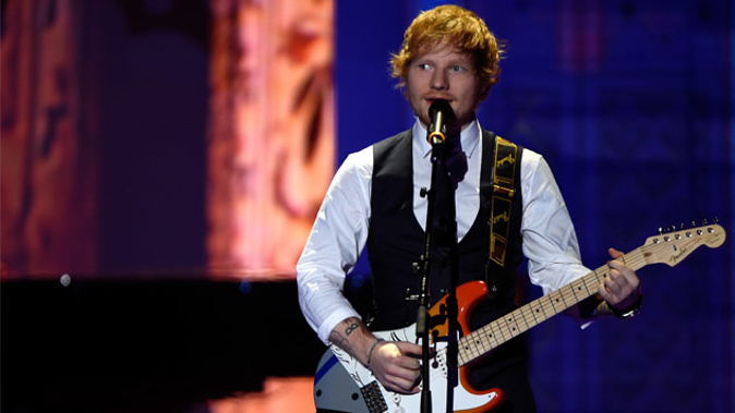 Ed Sheeran. Photo / Getty Images