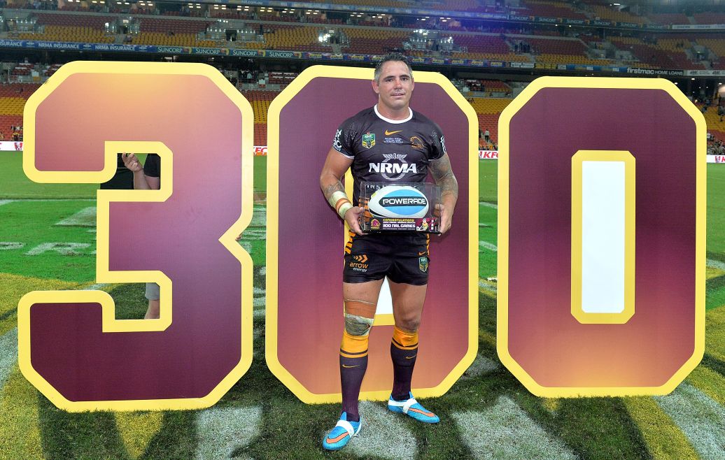 Corey Parker - 14 seasons at Brisbane Broncos