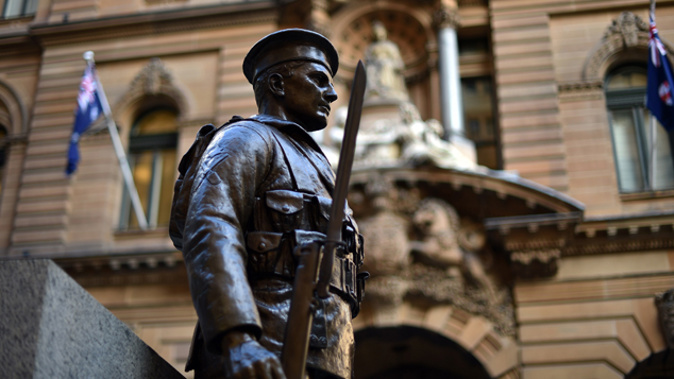 The newly restored memorial at Martin Place (Getty Images) 