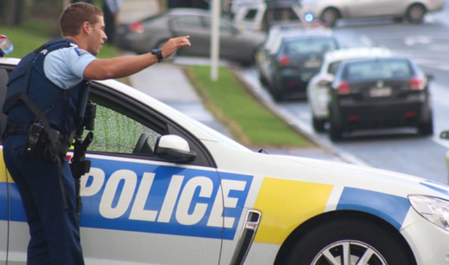 Police at the scene (NZME.) 
