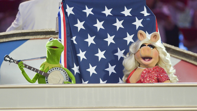Miss Piggy and Kermit the Frog (Getty Images)
