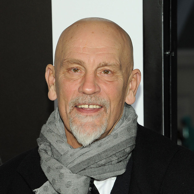 Actor, director, producer and fashion designer, John Malkovich...