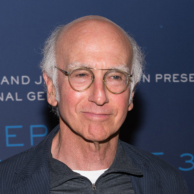 American comedian Larry David...