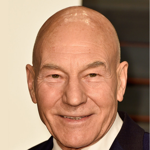 Star Trek actor Patrick Stewart...