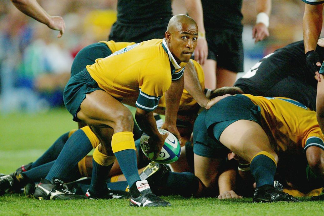 George Gregan made the immortal call in the 2003 World Cup semi final - "Four More Years" 