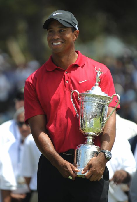 The last time Tiger took a major? The 2008 US Open. 