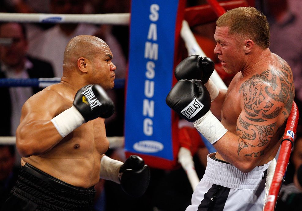 The boxing match billed as 'The Fight of the Century' turned out to be a fizzer in 2009, with David Tua knocking Shane Cameron out in the 2nd round.