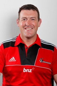 Crusaders Dave Hewitt with Lesley Murdoch