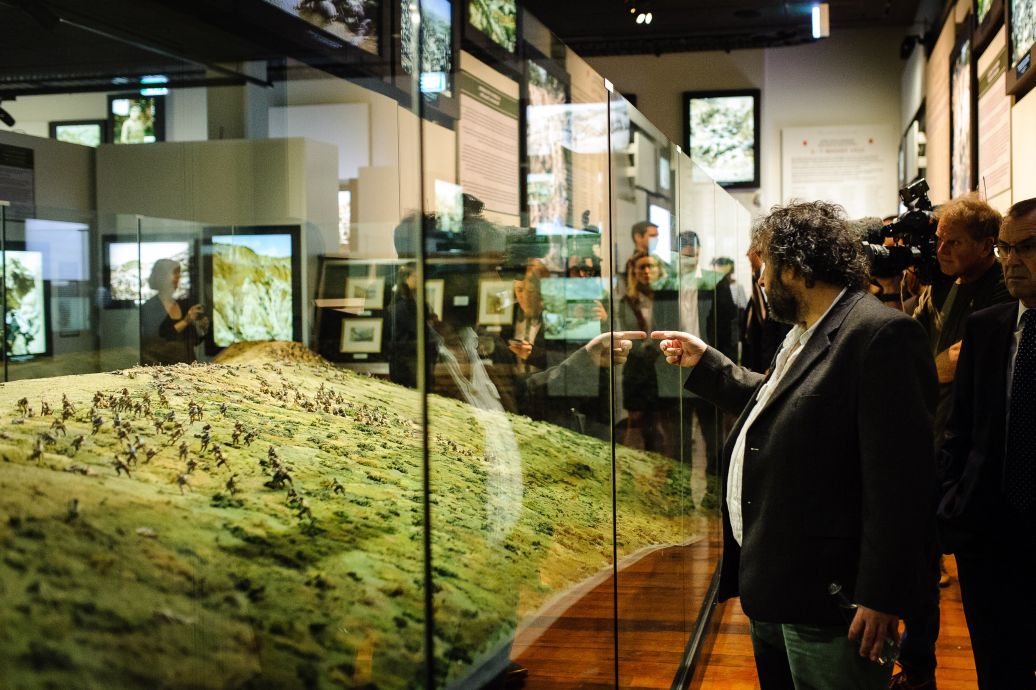 Opening of "Gallipoli: the New Zealand Story in Colour"  Great War Exhibition, Pukeahu National War Memorial, Buckle St, Wellington May 04, 2015 in Wellington, New Zealand. (Photo by Mark Tantrum/ mark tantrum.com)