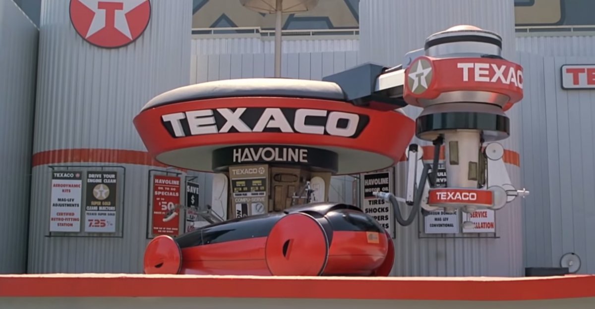 No self-pumping gas stations just yet unfortunately, BUT some petrol stations will pump it for you