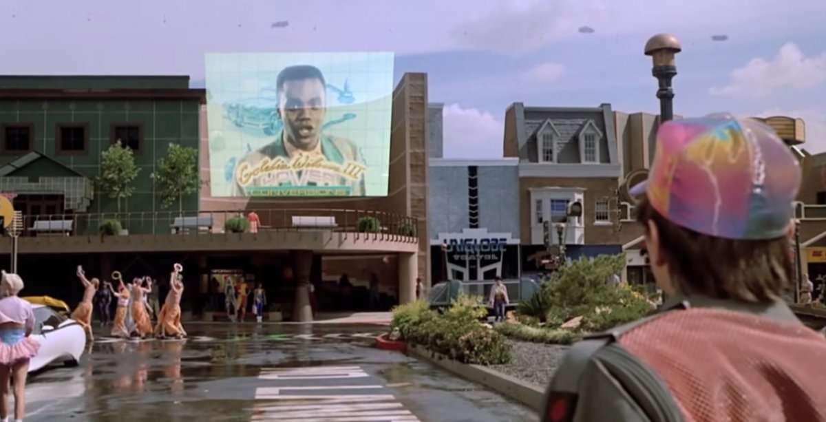 Unfortunately though, no sign of holographic advertisements either