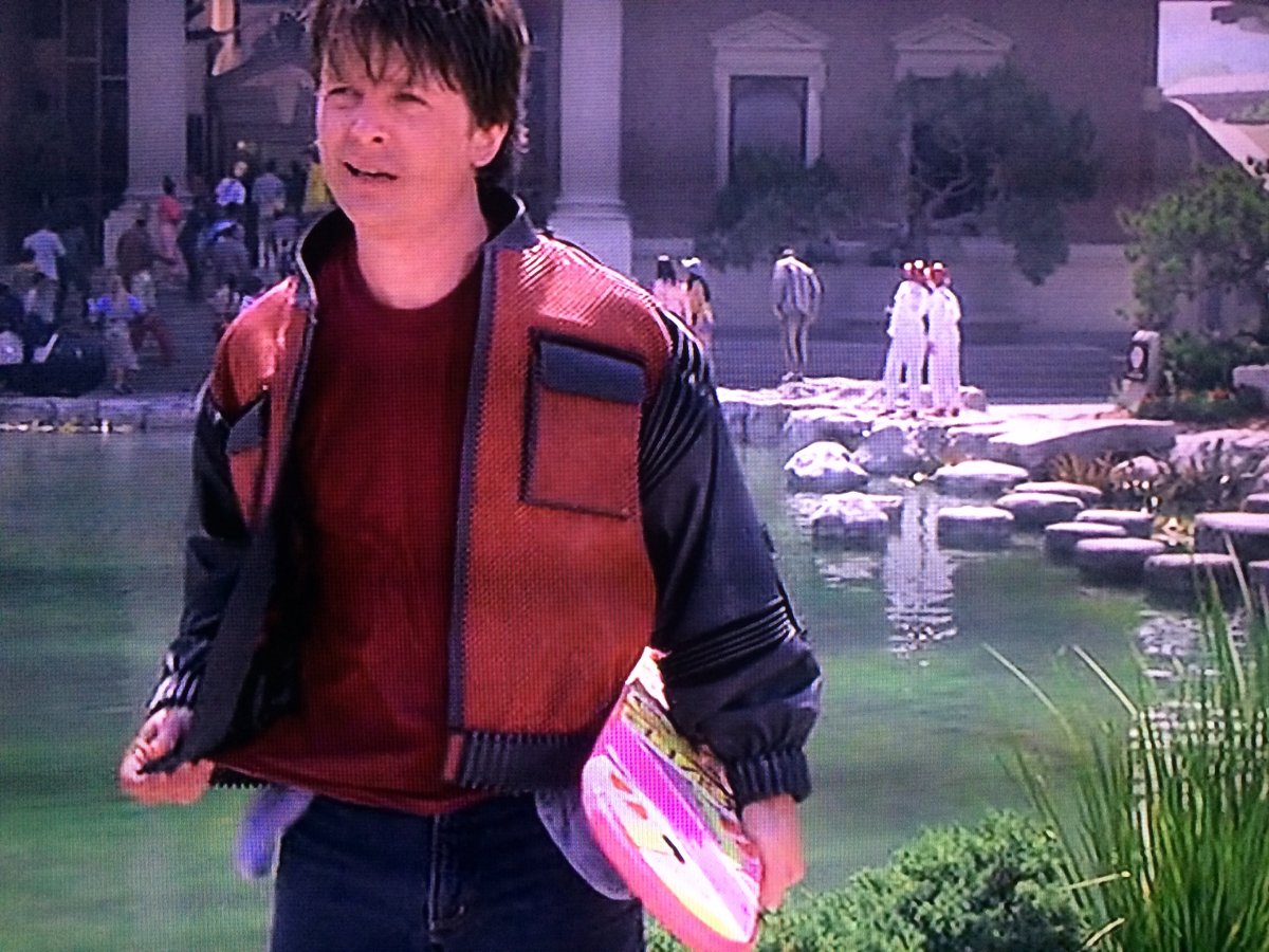 Waterproof jackets - not quite the self-drying one McFly wore