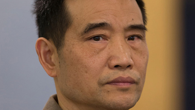 Yun Qing Liu, in the dock, during his appearance at the trial for the murder of Cissy Chen (Photo: Brett Phibbs - NZME) 