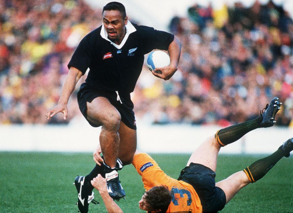 Lomu responded with another strong showing in the 1995 Bledisloe Cup test at Eden Park.